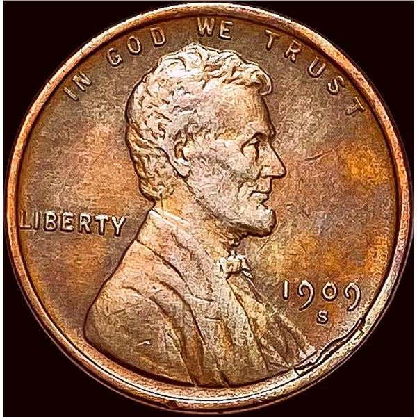 1909-S Lincoln Wheat Cent CLOSELY  UNCIRCULATED
