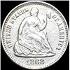 Image 1 : 1868-S Silver Half Dime CLOSELY UNCIRCULATED