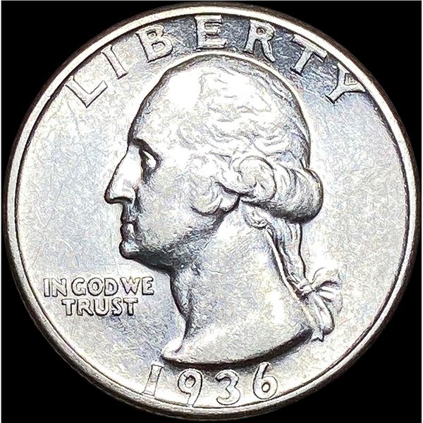 1936-D Silver Washington Quarter CLOSELY  UNCIRCULATED