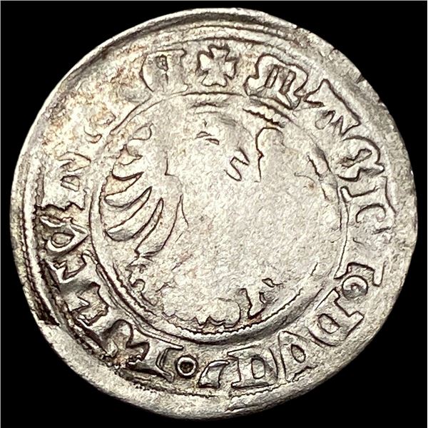 1500s-1600s Lithunia Silver Grosz CLOSELY UNCIRCULATED