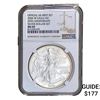 Image 1 : 2006-W Silver Eagle NGC MS69 20th Anniversary