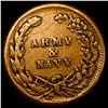 Image 2 : 1863 Civil War Token Army & Navy CLOSELY UNCIRCULATED