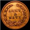 Image 2 : 1863 Civil War Token Army & Navy CLOSELY UNCIRCULATED