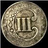 Image 2 : 1852 Silver Three-Cent Piece LIGHTLY CIRCULATED