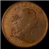 Image 1 : 1806 Draped Bust Half Cent CLOSELY UNCIRCULATED