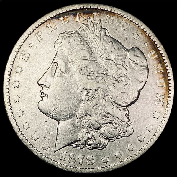 1878-CC Silver Morgan Dollar NEARLY UNCIRCULATED