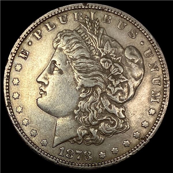 1878 8TF Silver Morgan Dollar CLOSELY UNCIRCULATED