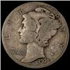 Image 1 : 1921-D Silver Mercury Dime NICELY CIRCULATED