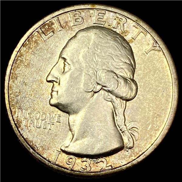 1932-S Silver Washington Quarter NEARLY UNCIRCULATED
