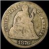 Image 1 : 1876-CC Seated Liberty Dime NICELY CIRCULATED