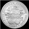 Image 2 : 1893 Silver Columbian Expo Half Dollar CLOSELY UNCIRCULATED