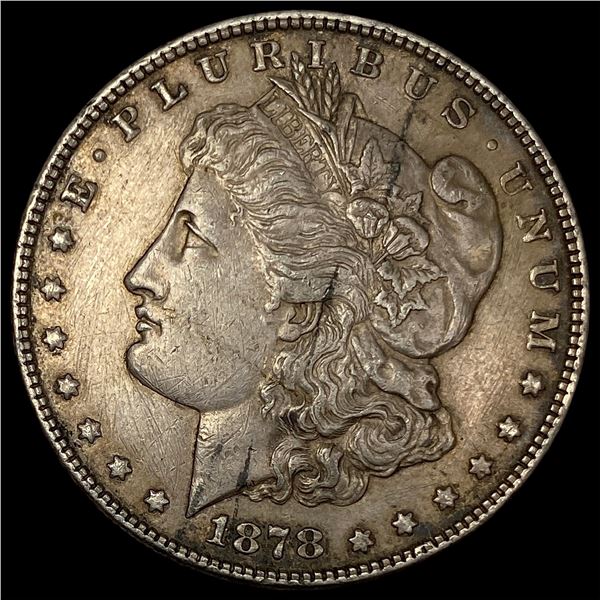 1878 Silver Morgan Dollar CLOSELY UNCIRCULATED