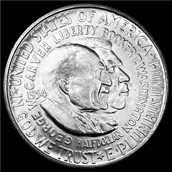 1954-S Washington/Carver Half Dollar CHOICE BU
