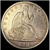 Image 1 : 1861 Seated Liberty Half Dollar CLOSELY UNCIRCULATED