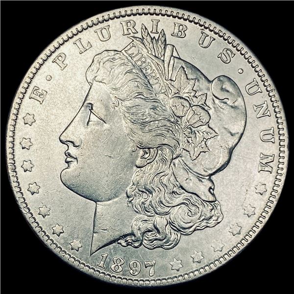 1897-O Morgan Silver Dollar CHOICE AU