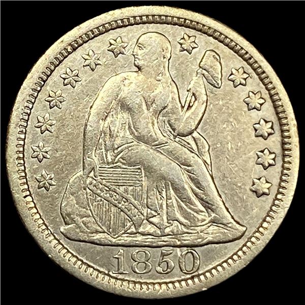 1850 Seated Liberty Dime NICELY CIRCULATED