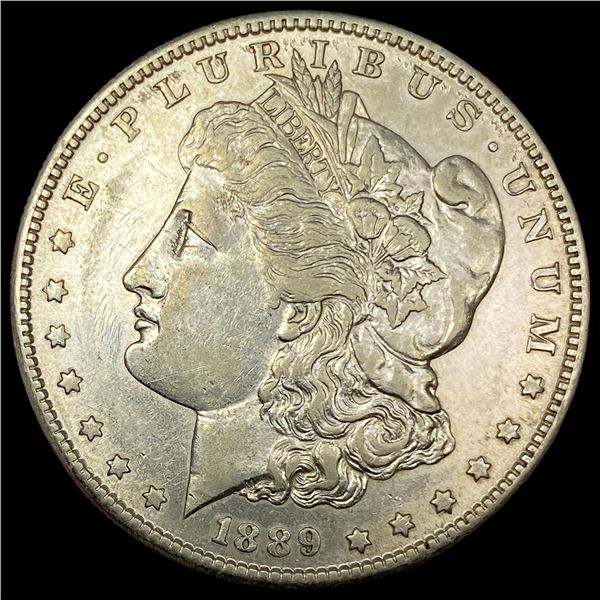 1889-S Silver Morgan Dollar NEARLY UNCIRCULATED