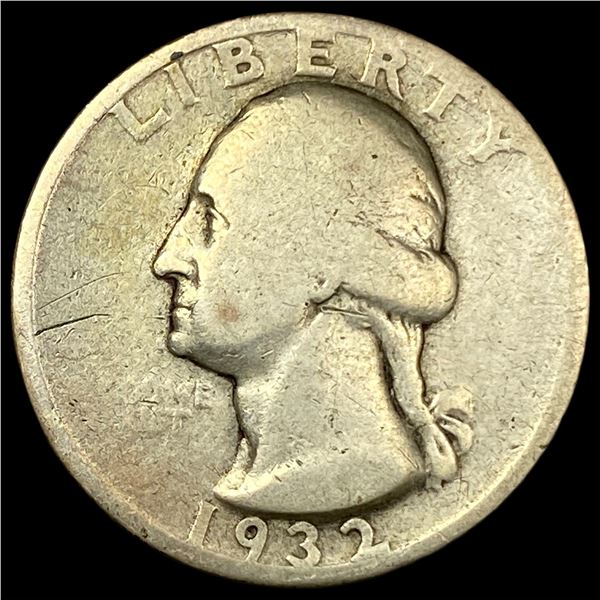 1932-S Washington Silver Quarter NICELY CIRCULATED