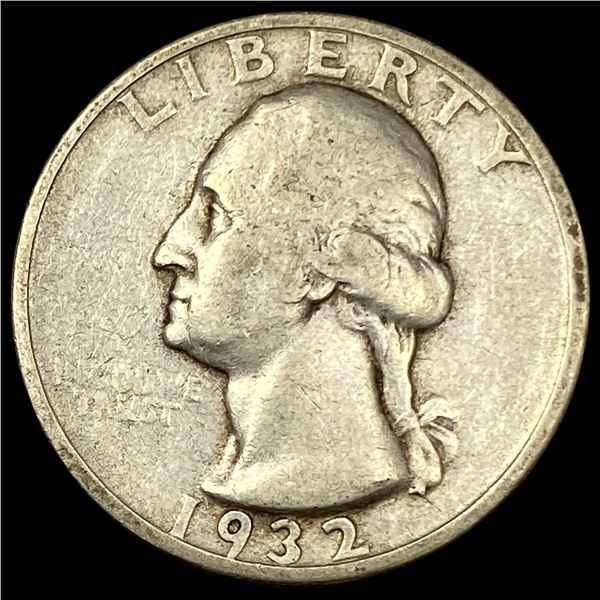 1932-D Silver Washington Quarter NEARLY UNCIRCULATED