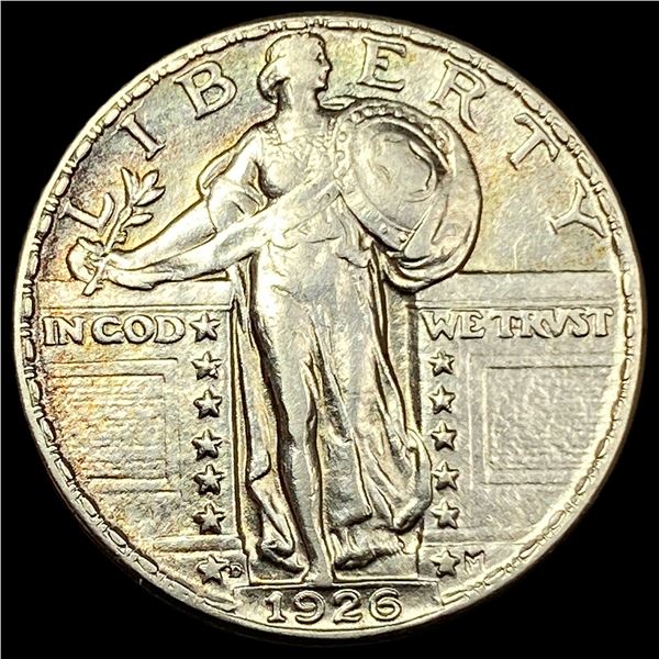 1926-D Standing Liberty Silver Quarter CLOSELY UNCIRCULATED