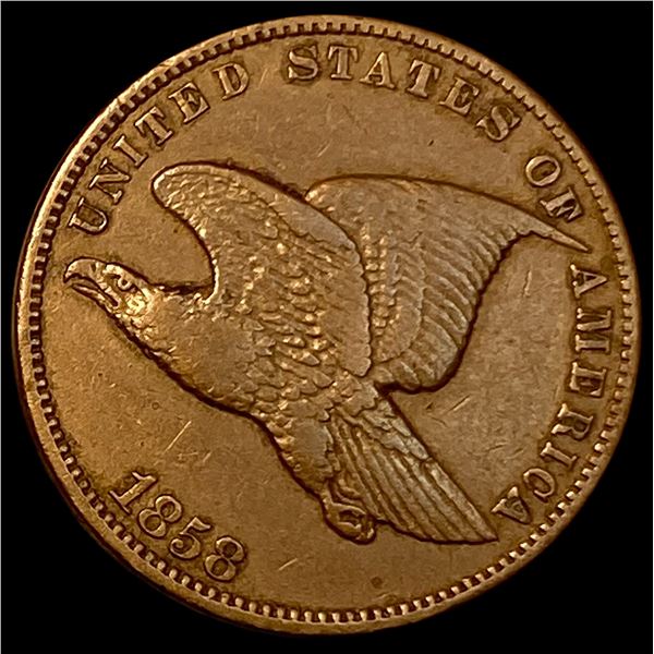 1858 Flying Eagle Cent LIGHTLY CIRCULATED