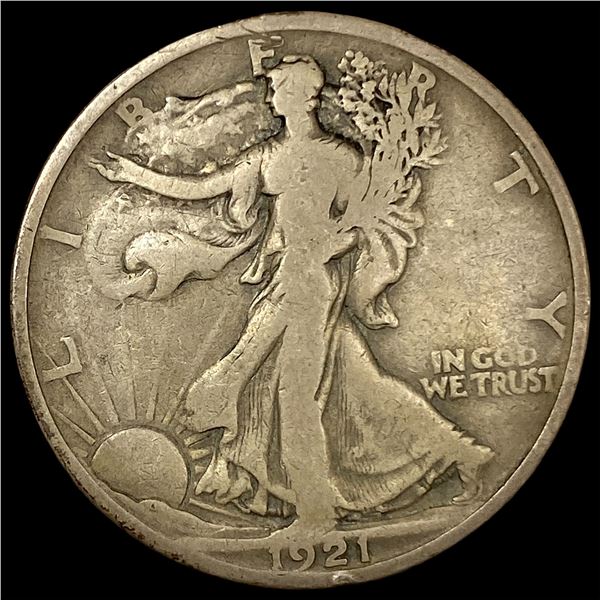 1921 Walking Liberty Half Dollar NICELY CIRCULATED