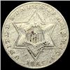 Image 1 : 1855 Silver Three-Cent Piece NEARLY UNCIRCULATED