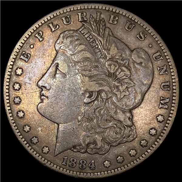 1884-S Silver Morgan Dollar NEARLY UNCIRCULATED