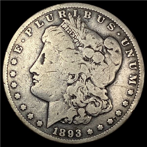 1893-CC Silver Morgan Dollar NICELY CIRCULATED