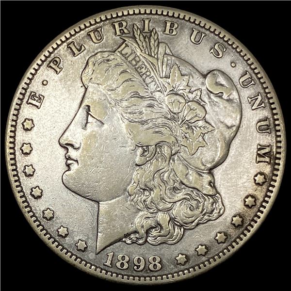 1898-S Silver Morgan Dollar LIGHTLY CIRCULATED