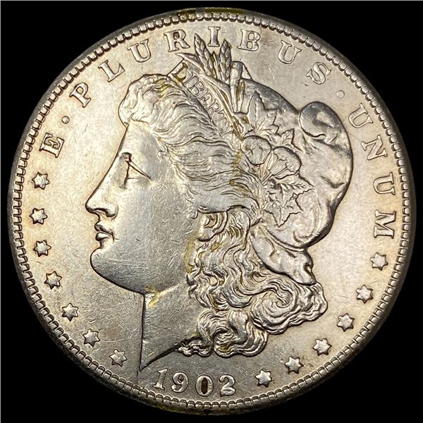 1902-S Silver Morgan Dollar CLOSELY UNCIRCULATED