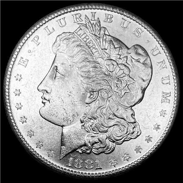 1881-S Silver Morgan Dollar CHOICE BU