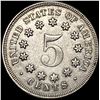 Image 2 : 1867 Shield Nickel CLOSELY UNCIRCULATED