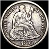 Image 1 : 1875-CC Seated Liberty Dime NEARLY UNCIRCULATED