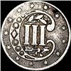 Image 2 : 1858 Silver Three-Cent Piece ABOUT UNCIRCULATED