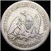 Image 2 : 1861-O Seated Liberty Half Dollar NICELY CIRCULATED