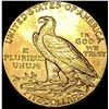 Image 2 : 1910 Indian Head Half Eagle $5 Gold CLOSELY UNCIRCULATED
