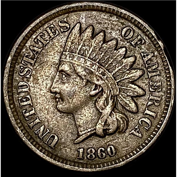 1860 Indian Head Cent LIGHTLY CIRCULATED