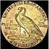 Image 2 : 1912 Indian Head $2.5 Gold Quarter Eagle NEARLY UNCIRCULATED