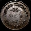Image 2 : 1863 Civil War Token Edward Mierling CLOSELY UNCIRCULATED
