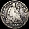 Image 1 : 1858 Seated Liberty Half Dime NICELY CIRCULATED