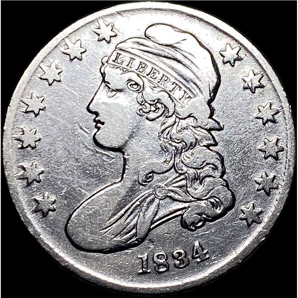 1834 Capped Bust Half Dollar LIGHTLY CIRCULATED