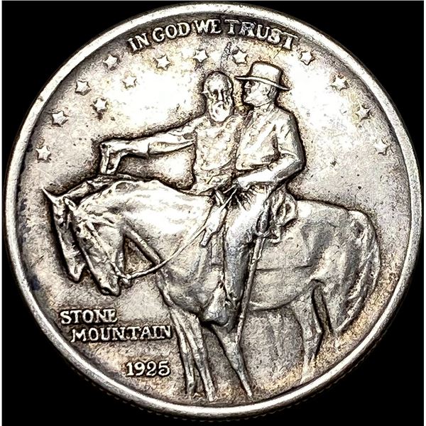1925 Stone Mountain Half Dollar NEARLY UNCIRCULATED