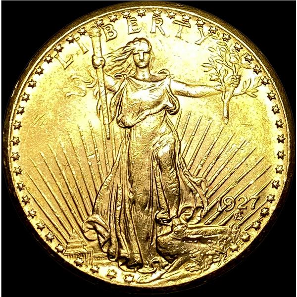 1927-S Gold $20 Saint-Gaudens Double Eagle UNCIRCULATED