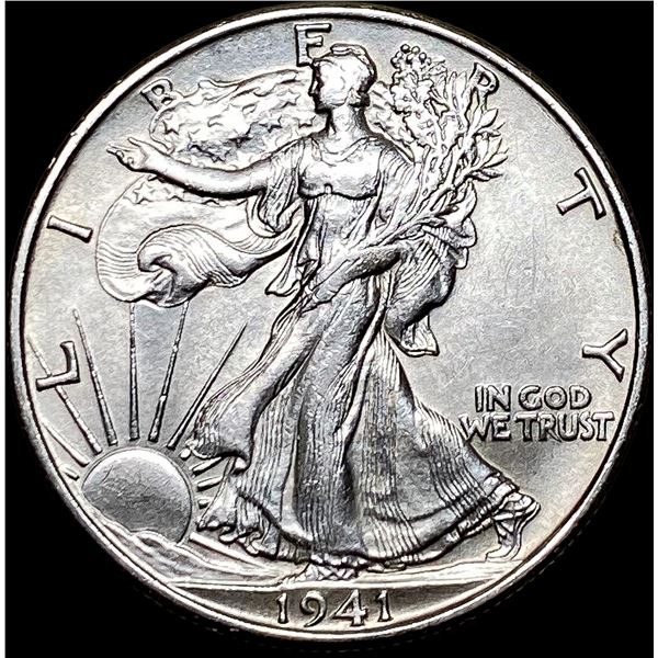 1941-S Walking Liberty Half Dollar UNCIRCULATED