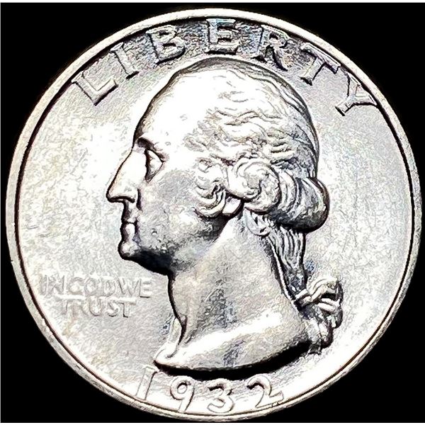 1932 Silver Washington Quarter CHOICE BU