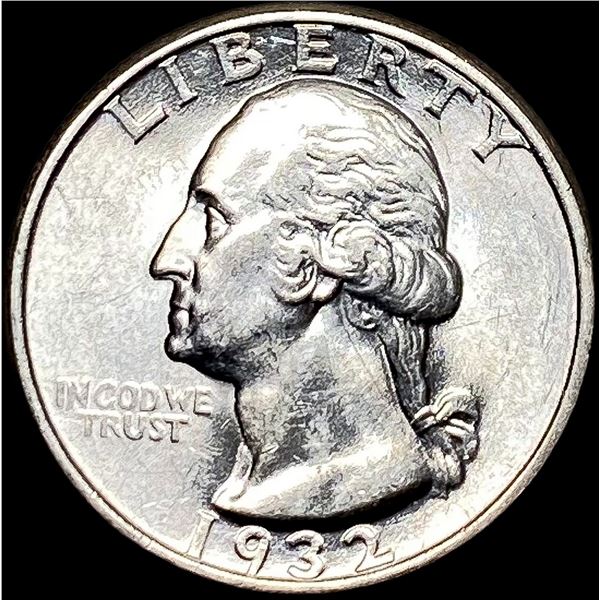 1932 Silver Washington Quarter CHOICE BU