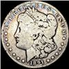 Image 1 : 1891-CC Silver Morgan Dollar NICELY CIRCULATED