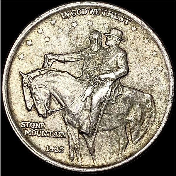 1925 Stone Mountain Half Dollar NEARLY UNCIRCULATED