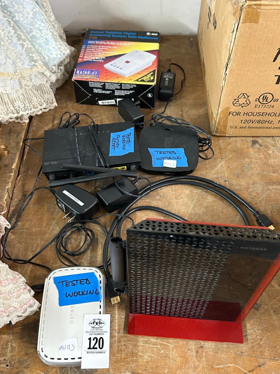 Answering Machine, Roku, Wifi Extenders